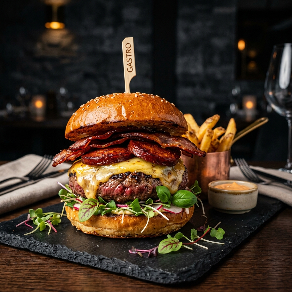 Full House Wagyu & Angus Burger