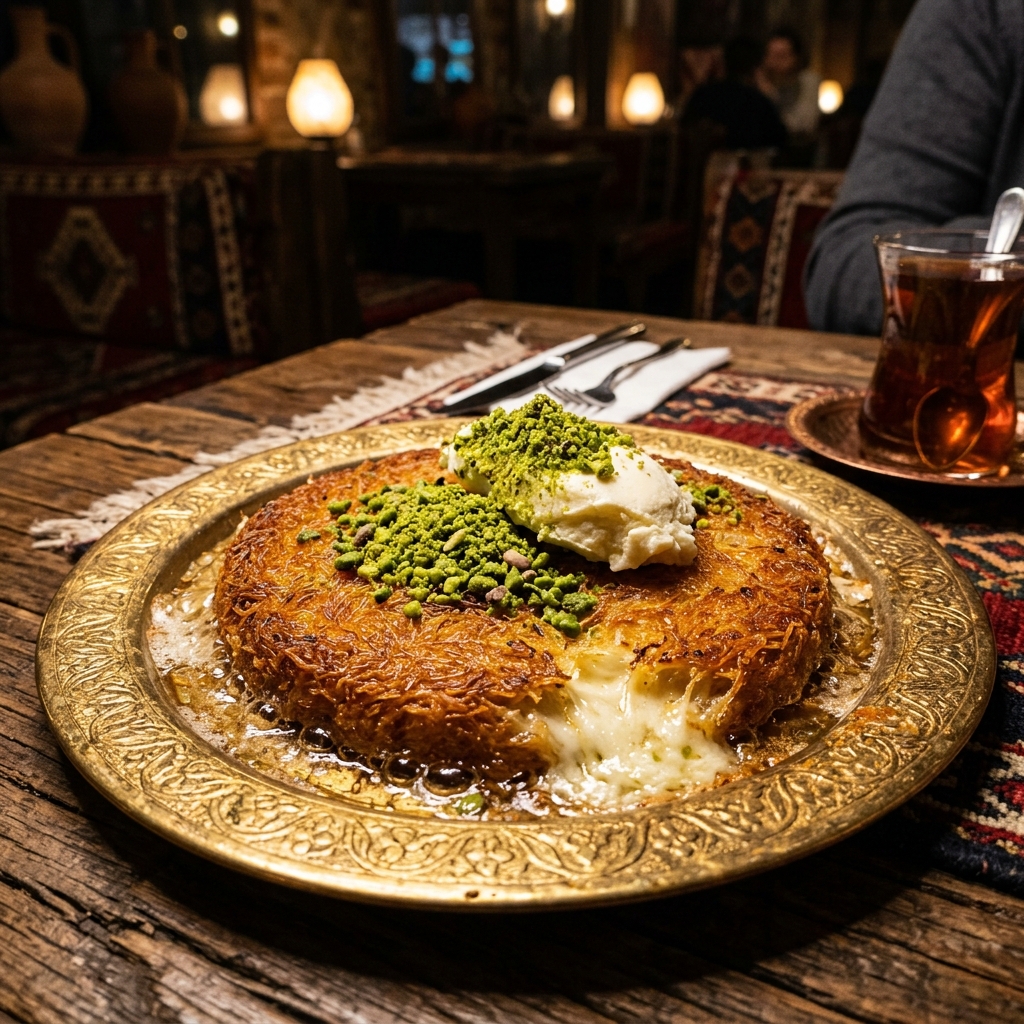 Traditional Künefe Dessert
